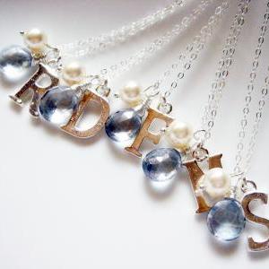 Personalize Your Own Blue Quartz Pearl Sterling..
