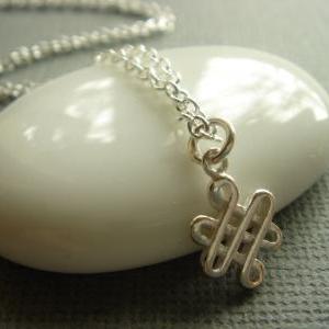 Everyday Lover's Knot Sterling Silver..