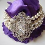 Vichy Ii Vintage Inspired Lace And Pearls..