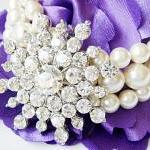 Lorelei Glamour Statement Pearl Snowflake Bridal..