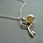 Keys To My Heart Sterling Silver Necklace